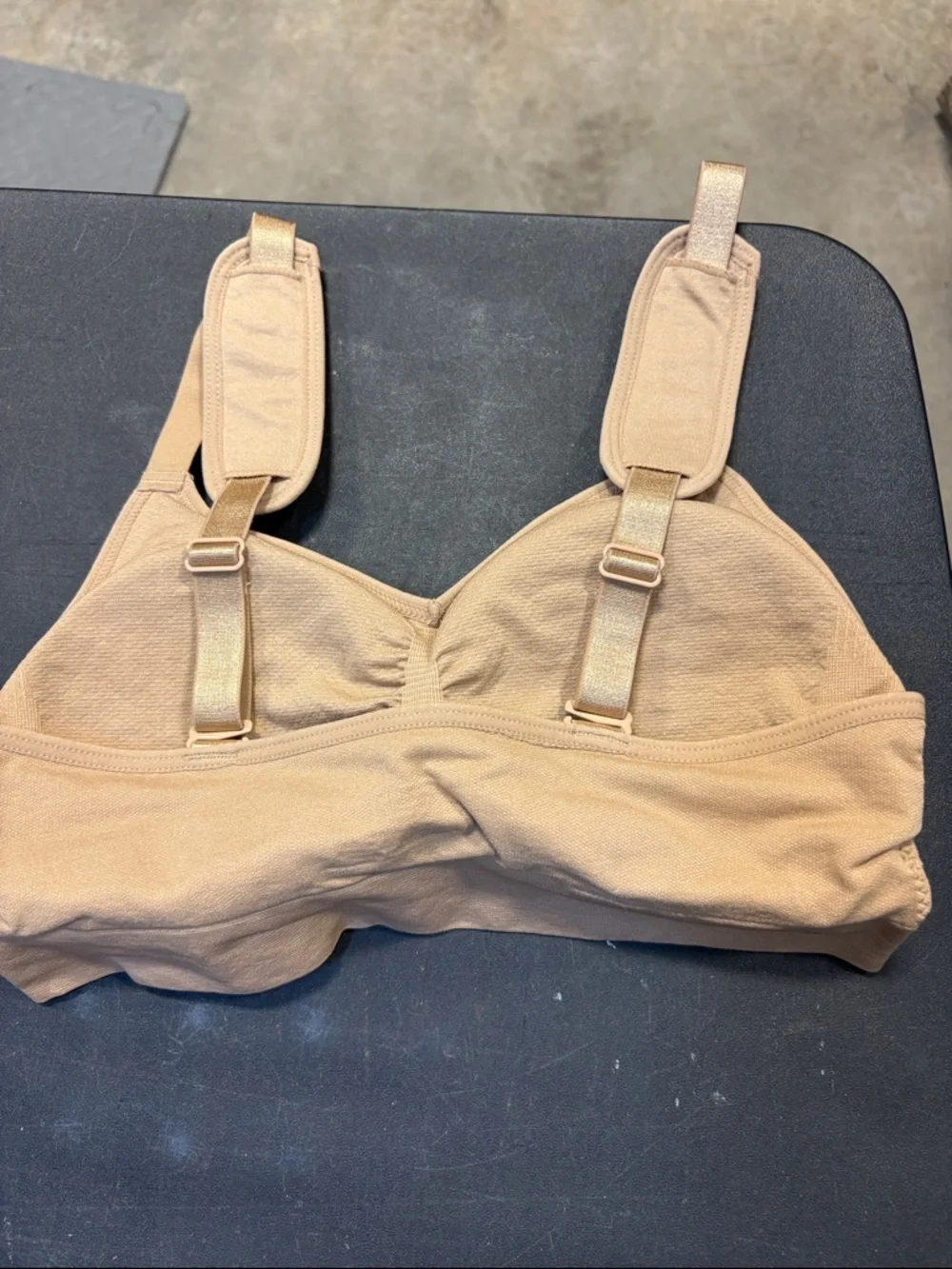 Seamless Nude Wireless Comfort Bra - Supportive Everyday Wear